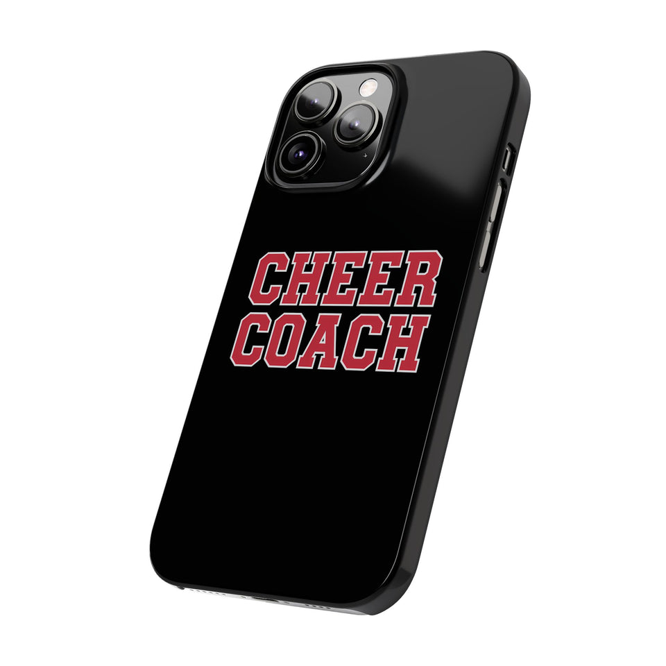 Premium Cheer Coach iPhone Case | Cheer Coach Gifts Slim Phone Cases