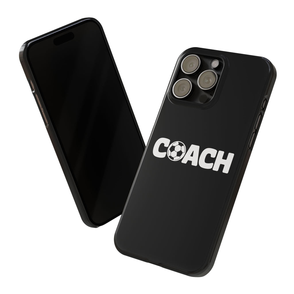 Premium Soccer Coach iPhone Case | Soccer Coach Gifts Slim Phone Cases