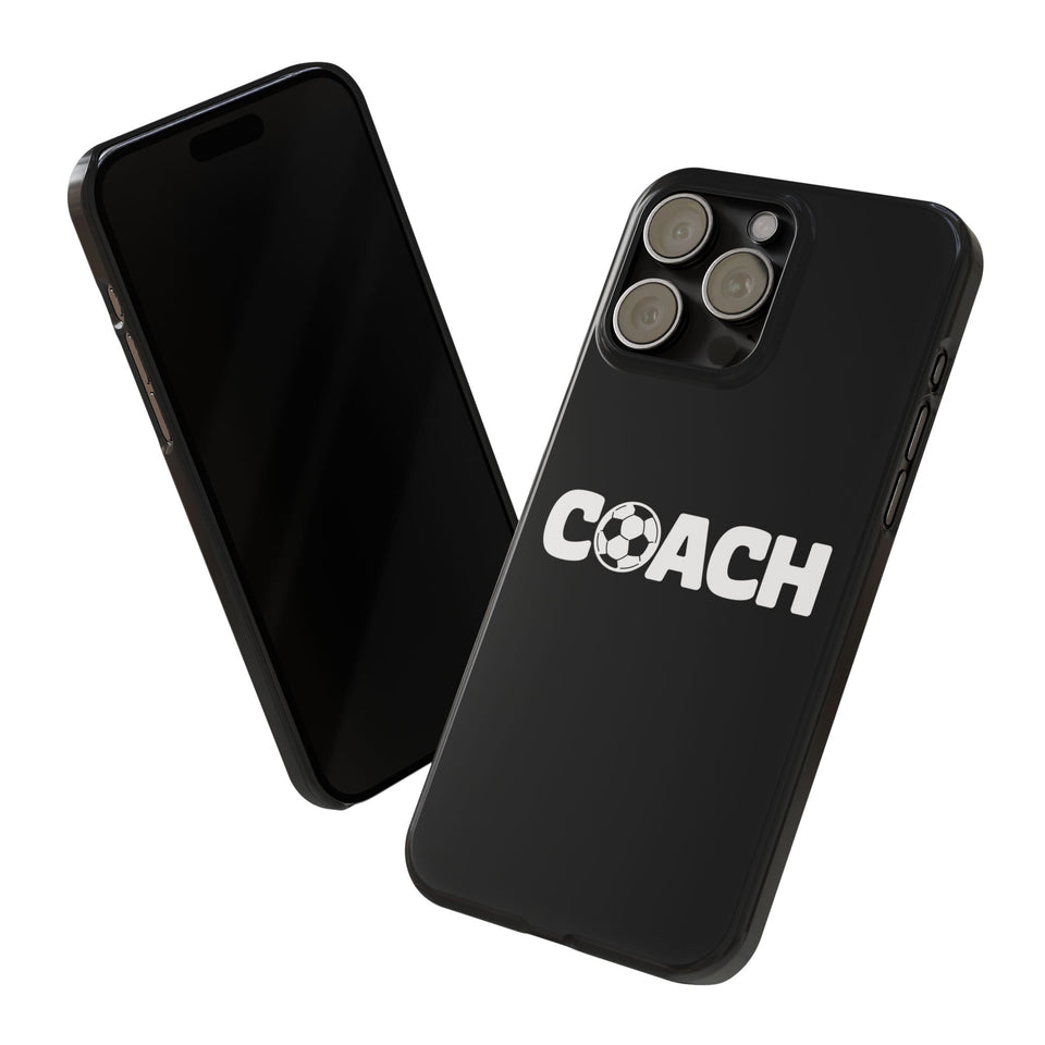 Premium Soccer Coach iPhone Case | Soccer Coach Gifts Slim Phone Cases