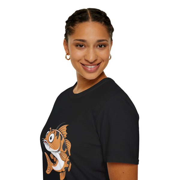 Catfish Shirt | Fishing Gifts | Cat Fish Merchandise | Cute Fishing Presents Unisex T-Shirt