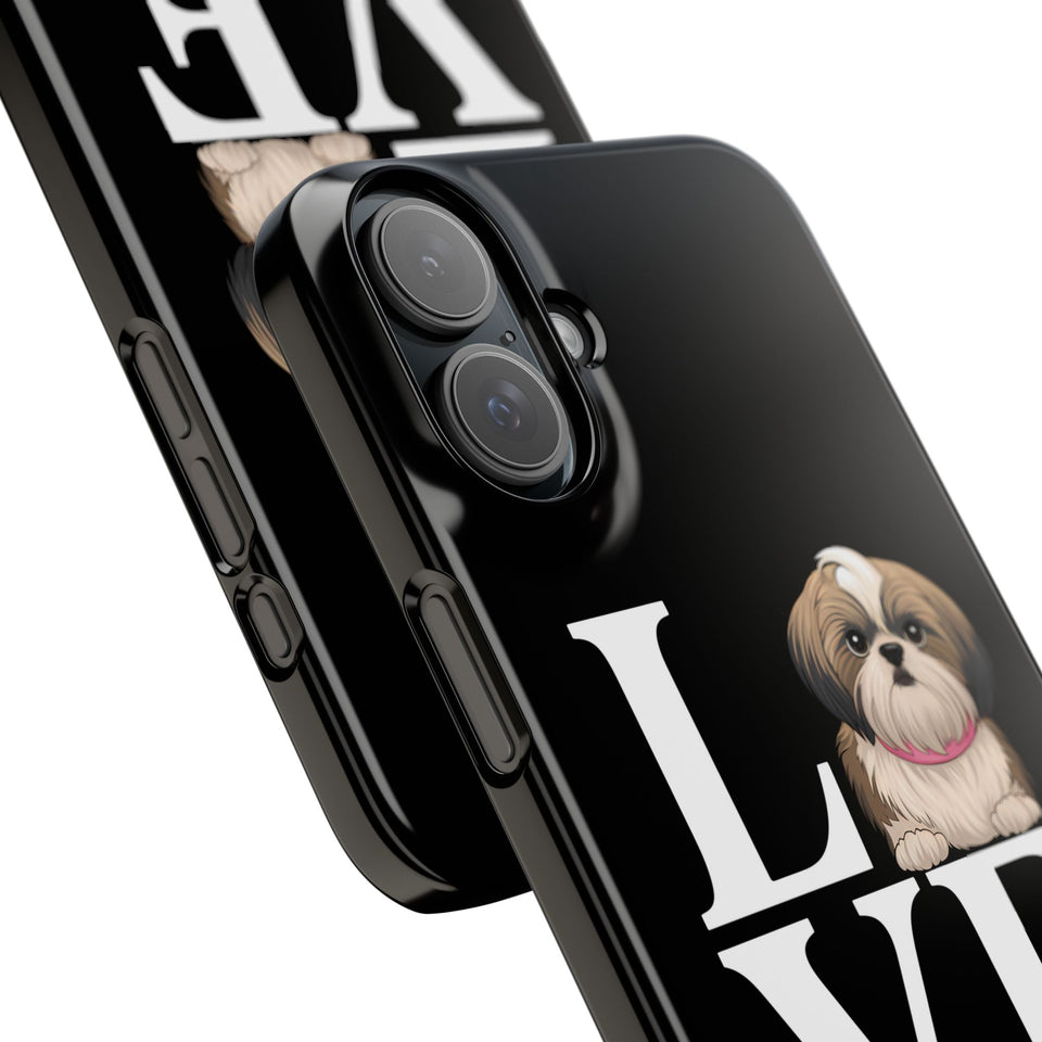 Premium Love Shih Tzu iPhone Case | Cute Shih Tzu Slim Phone Cases