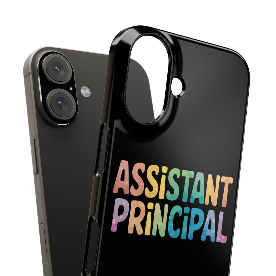 Premium Assistant Principal iPhone Case | Cute Assistant Principal Gifts Slim Phone Cases