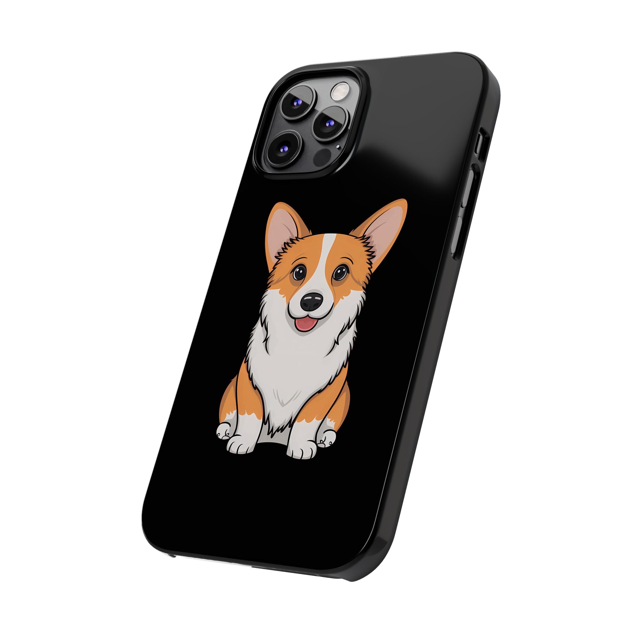 Cute Corgi Slim iPhone Case | Corgi Gift iPhone Case