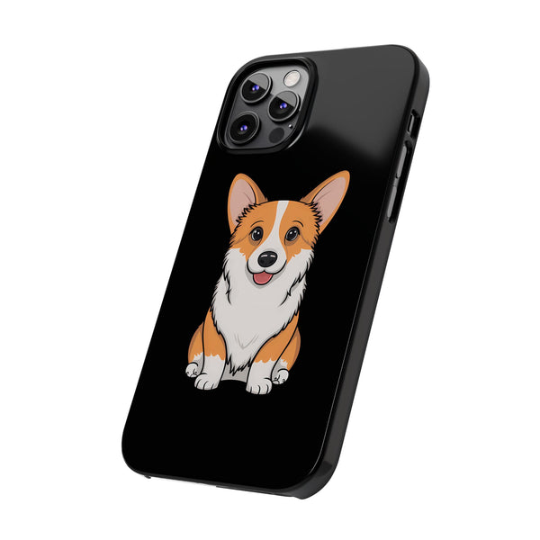 Cute Corgi Slim iPhone Case | Corgi Gift iPhone Case