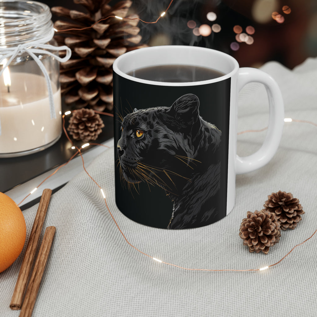 Panther Mug | Panther Coffee Mug | Cute Panther Gift | Panther Presents | Panther Mug 1 11oz