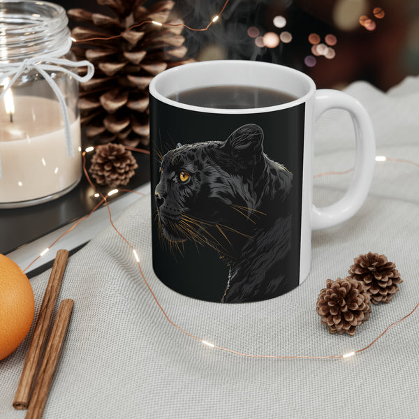Panther Mug | Panther Coffee Mug | Cute Panther Gift | Panther Presents | Panther Mug 1 11oz