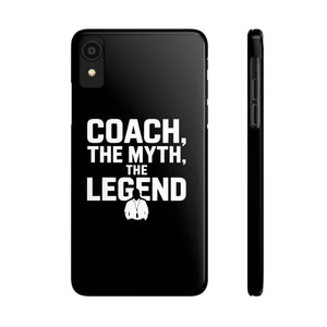 Premium Coach The Myth The Legend iPhone Case | Coach Gifts Slim Phone Cases Premium Coach The Myth The Legend iPhone Case | Coach Gifts Slim Phone Cases