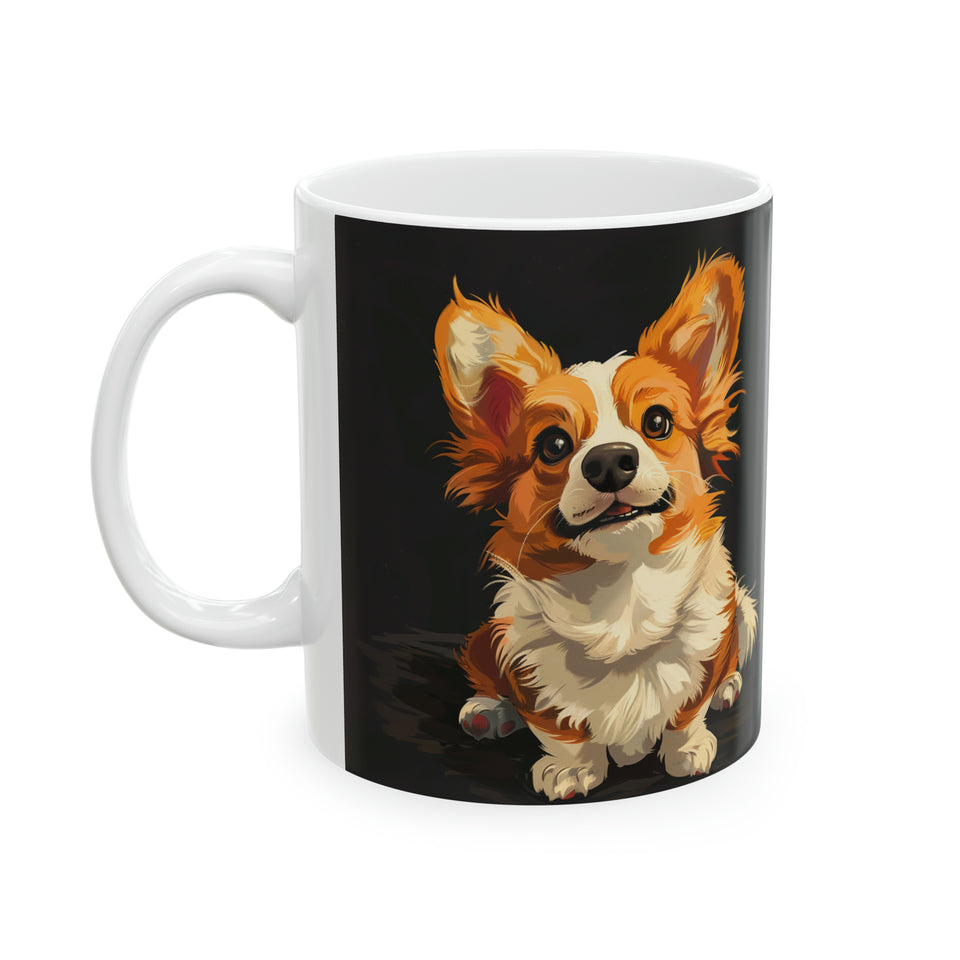 Cute Corgi Mug | Corgi Coffee Mug | Cute Corgi Gift | Funny Corgi Presents | Corgi Mug 1 11oz