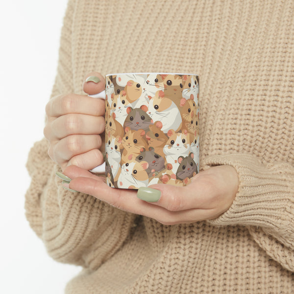 Hamster Mug  | Kawaii Hamster Mom Coffee Mug | Cute Hamster Gift Coffee Mug 11oz