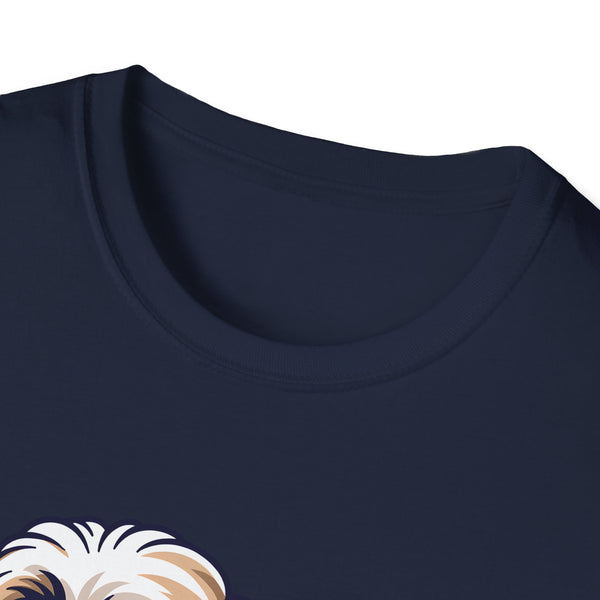 Shih Tzu Drinking Coffee T-Shirt — Cute Dog Coffee Lover Tee