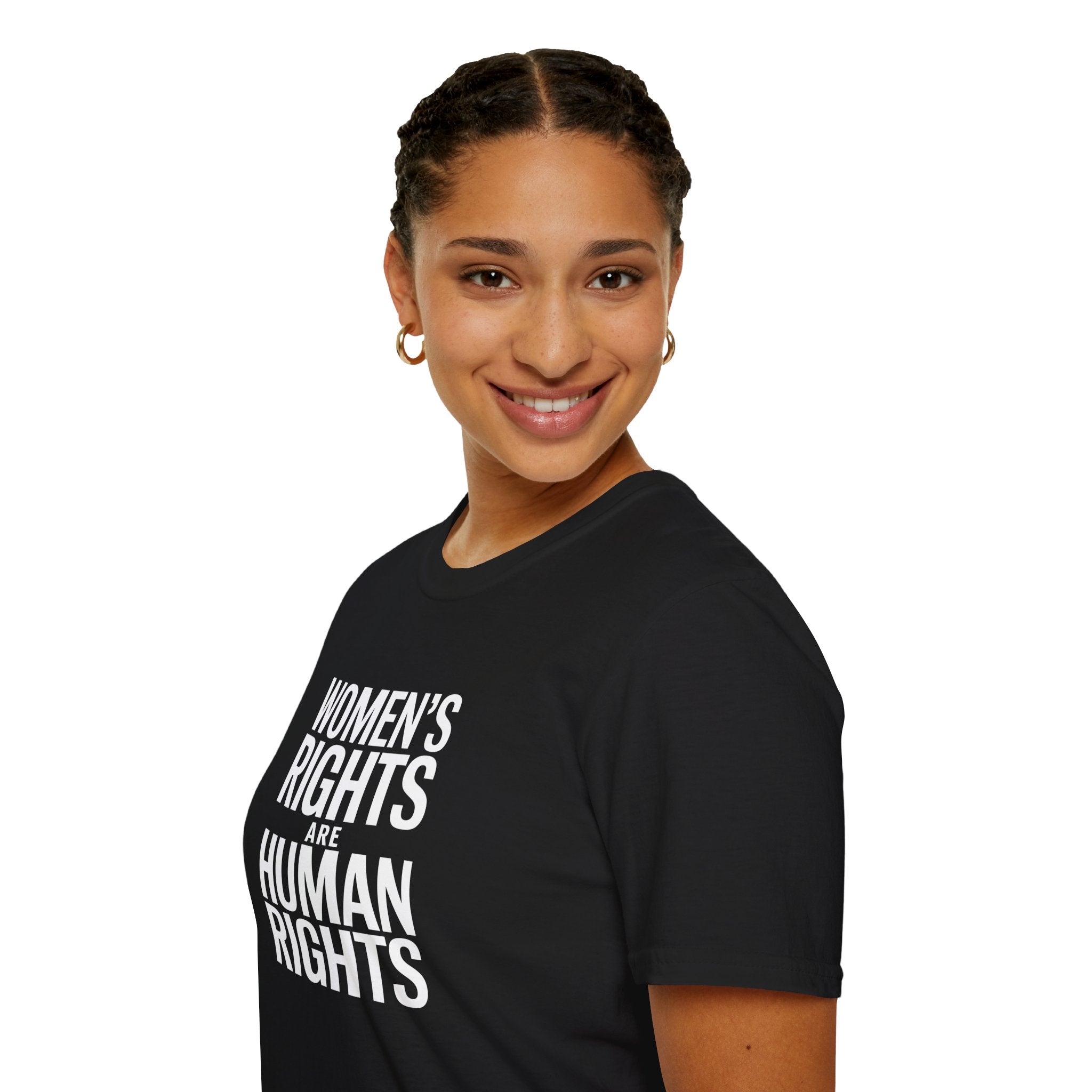 Women’s Rights Are Human Rights Feminism - Unisex Softstyle Feminist T-Shirt