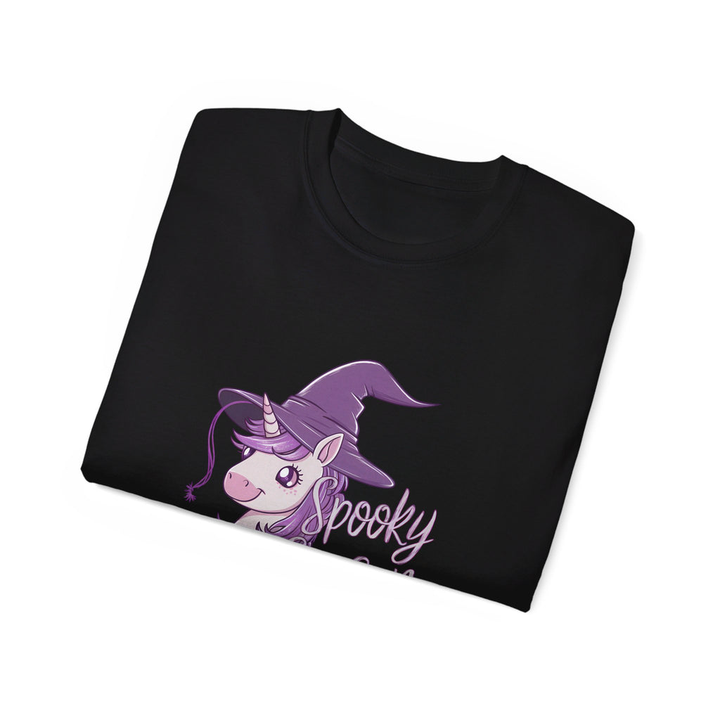 Halloween Spooky Season Magic Unicorn Shirt | Halloween Unicorn Gifts | Unicorn Merchandise | Halloween Unisex T-Shirt