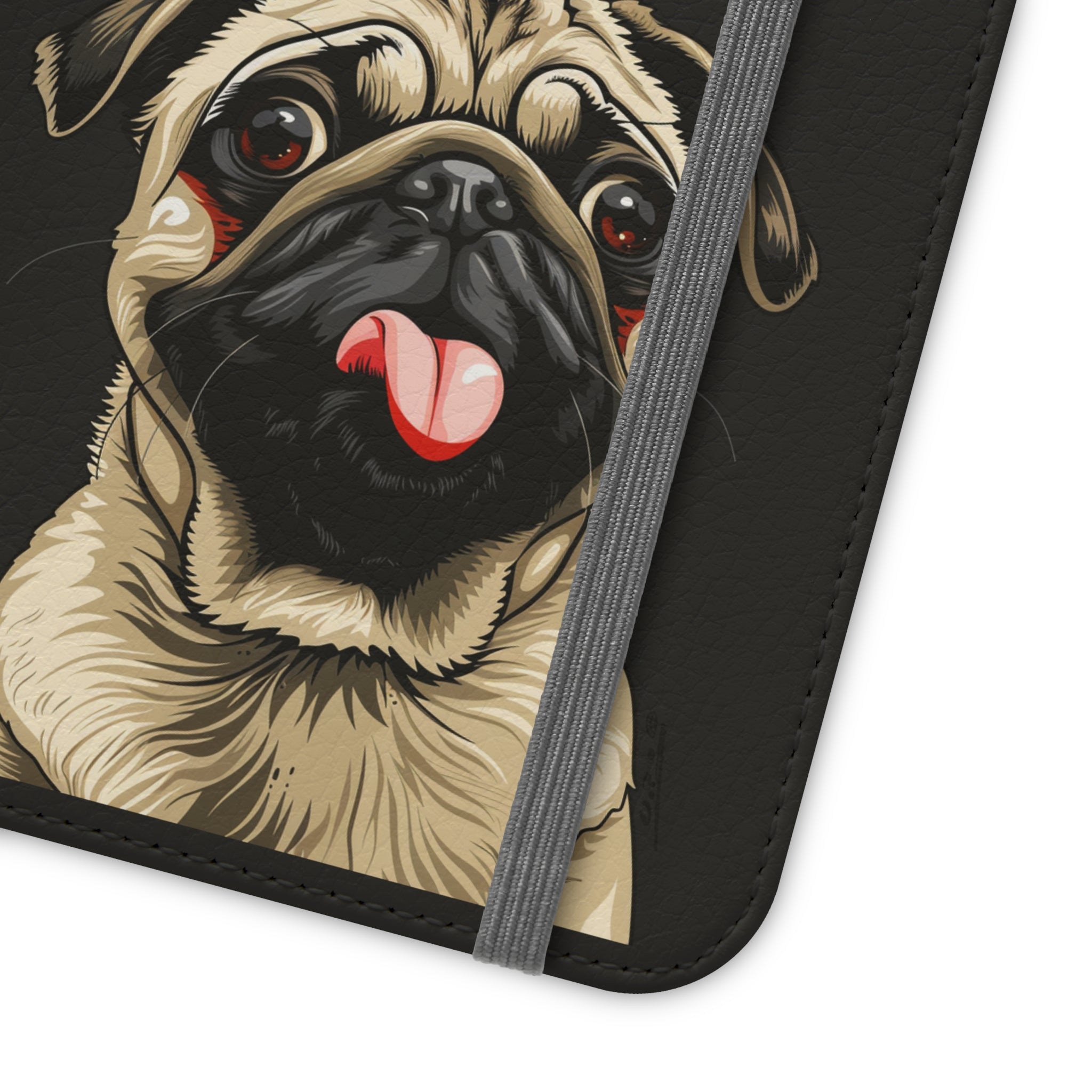 Pug Phone Case | I Love My Pug Wallet Phone Case | IPhone & Samsung Galaxy Pug Flip Cases
