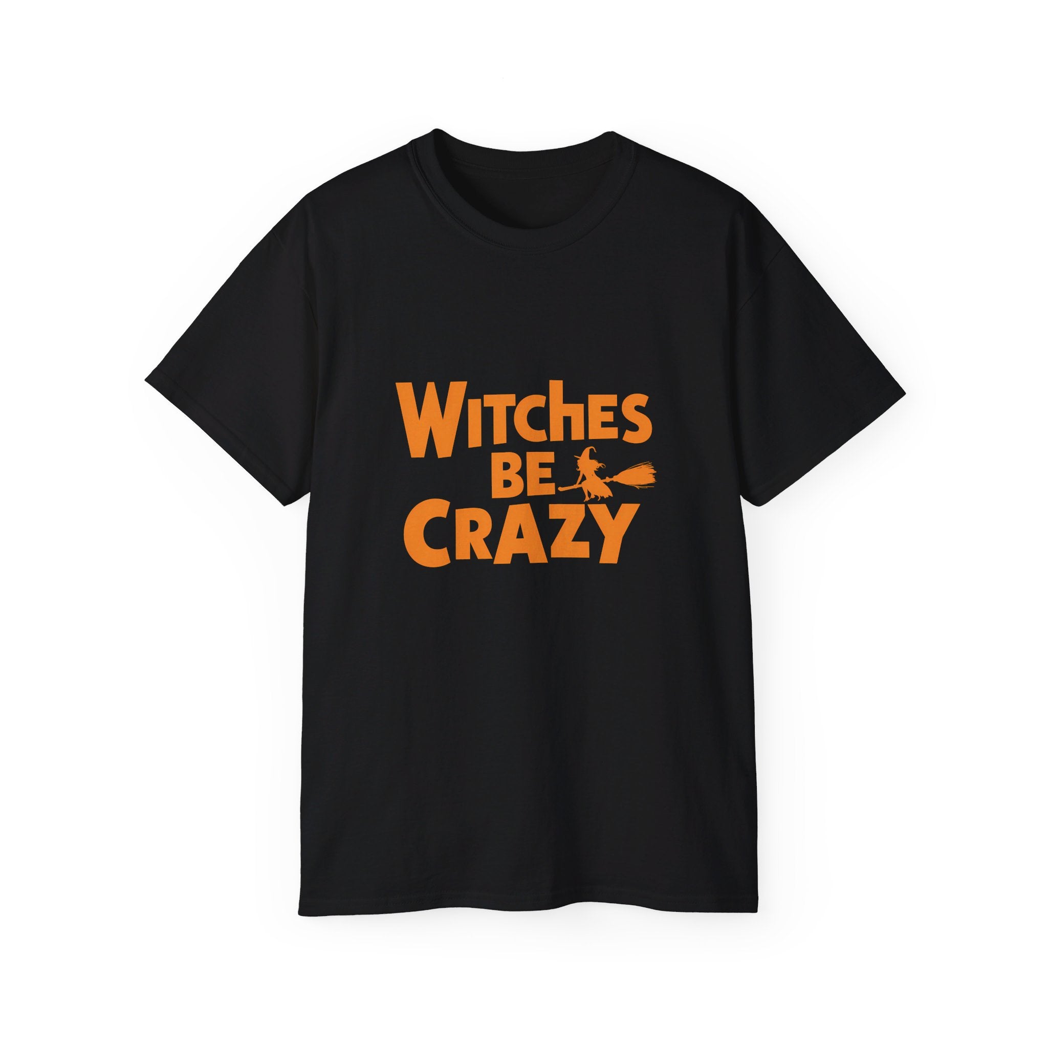 Witches Be Crazy Funny Halloween Costumes Shirt | Happy Halloween Gifts | Scary Halloween Merchandise | Spooky Halloween Unisex T-Shirt 2 Main image
