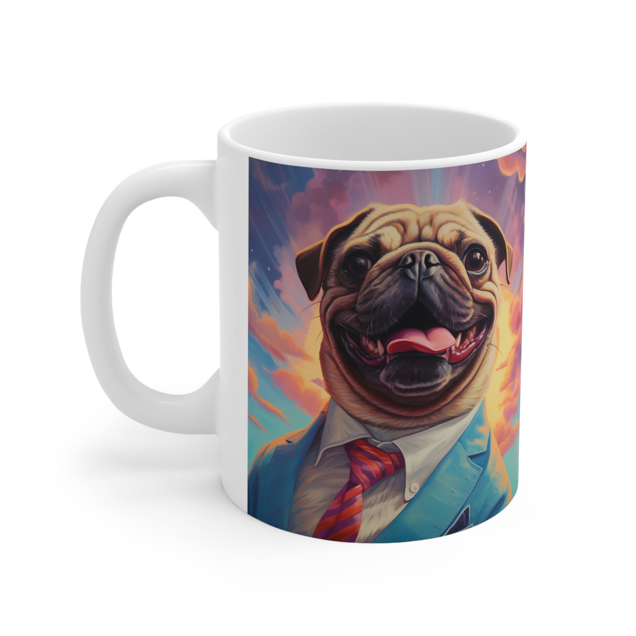 Pug Mug | Pug Coffee Mug | Pug Dog Gifts | Pug Presents | Pug Mug 11oz Main image