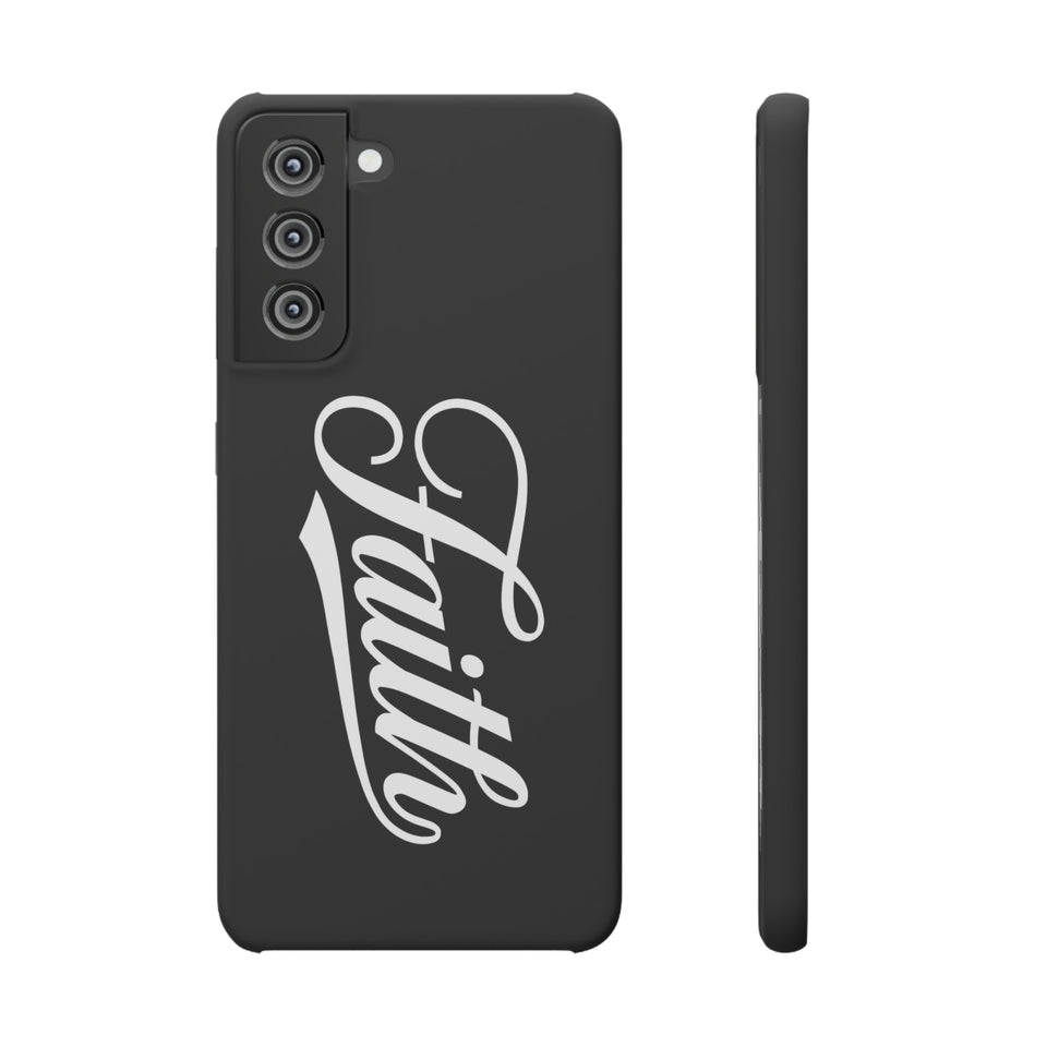 Faith In Jesus iPhone Christian Religion Phone Case | Jesus Faith Cross Phone Case | Faith Christian Cross iPhone & Samsung Galaxy Snap Cases