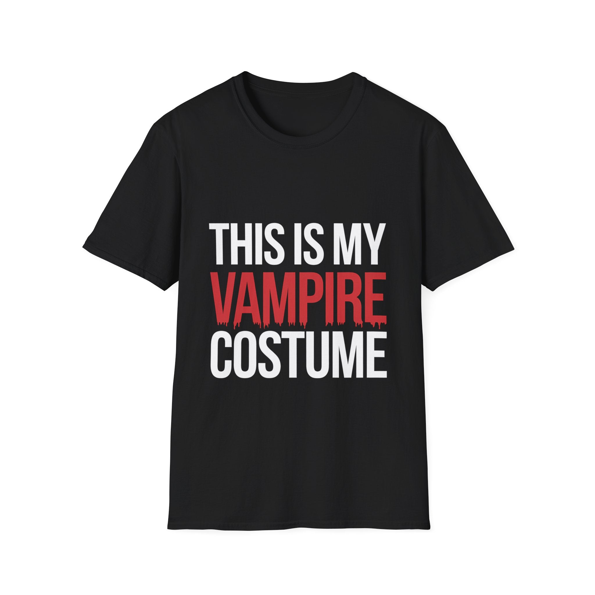 This Is My Vampire Costume T-Shirt | Spooky Vampire Halloween Costume Vampires Unisex T-Shirt Secondary image