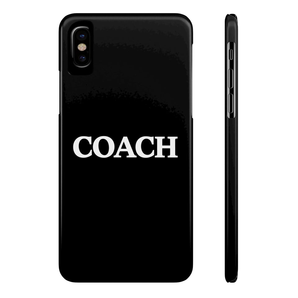 Premium Coach iPhone Case | Coach Gifts Slim Phone Cases