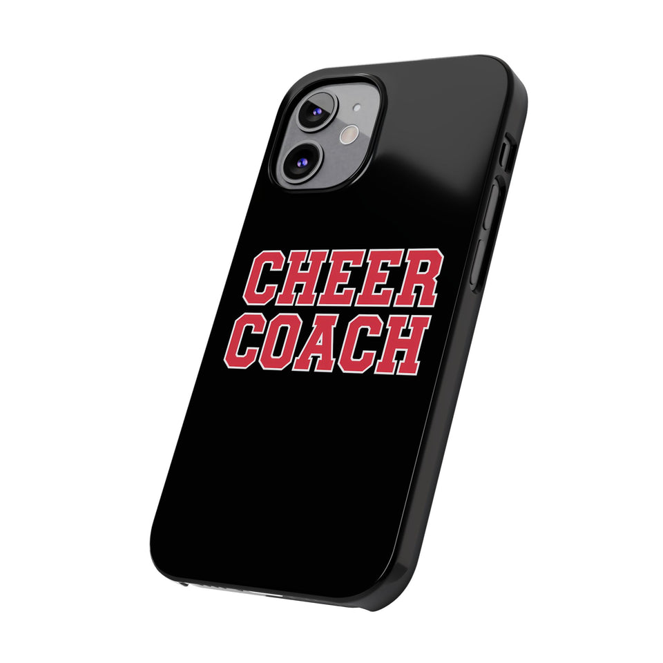 Premium Cheer Coach iPhone Case | Cheer Coach Gifts Slim Phone Cases