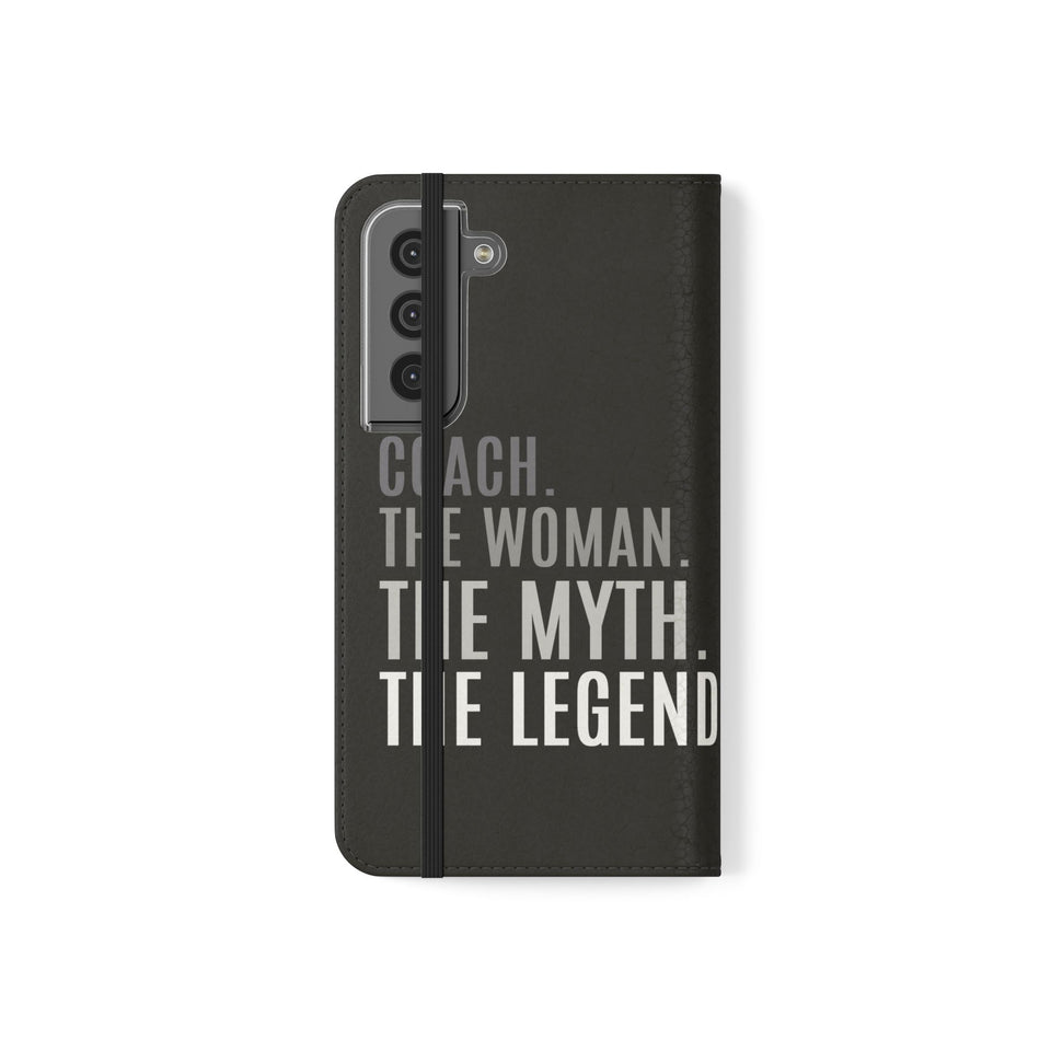 Premium Coach The Woman The Myth The Legend Phone Case | IPhone & Samsung Galaxy Coach Wallet Phone Cases