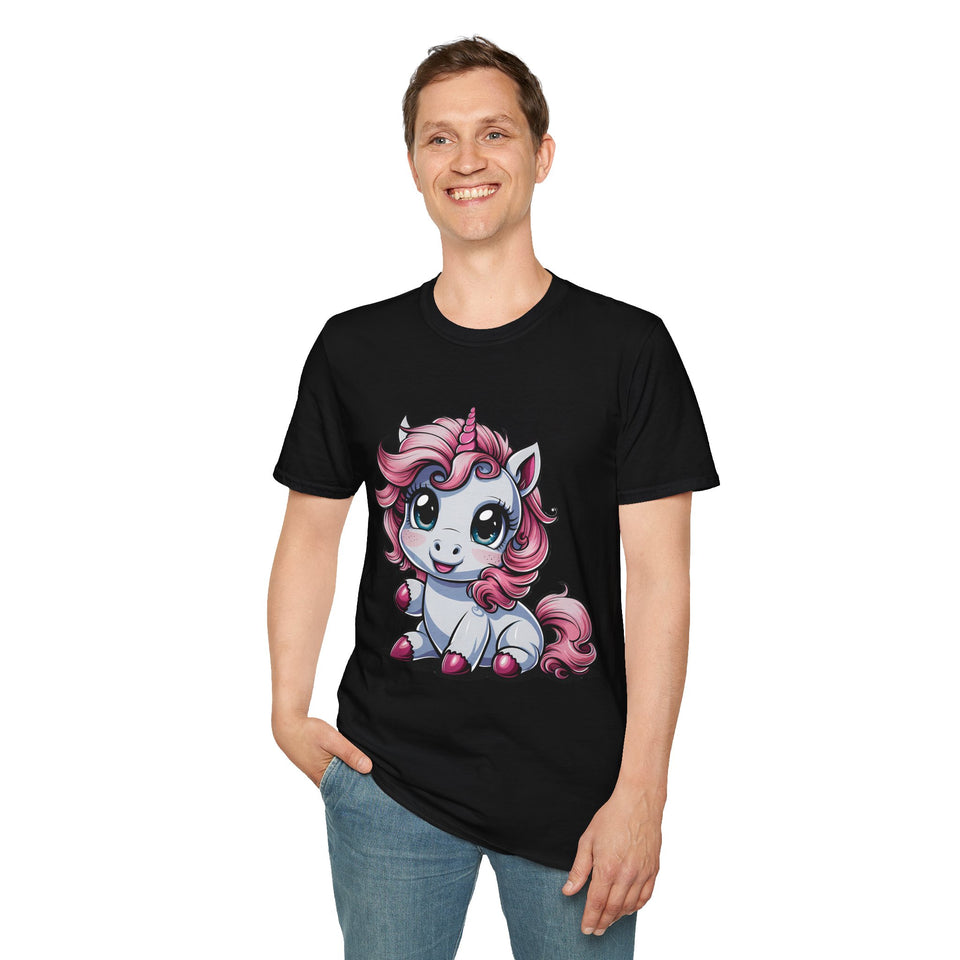 Cute Chibi Unicorn T-Shirt