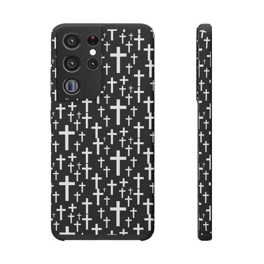 Faith In Jesus iPhone Christian Religion Phone Case | Faith Cross Phone Case | Christian Cross iPhone & Samsung Galaxy Snap Cases