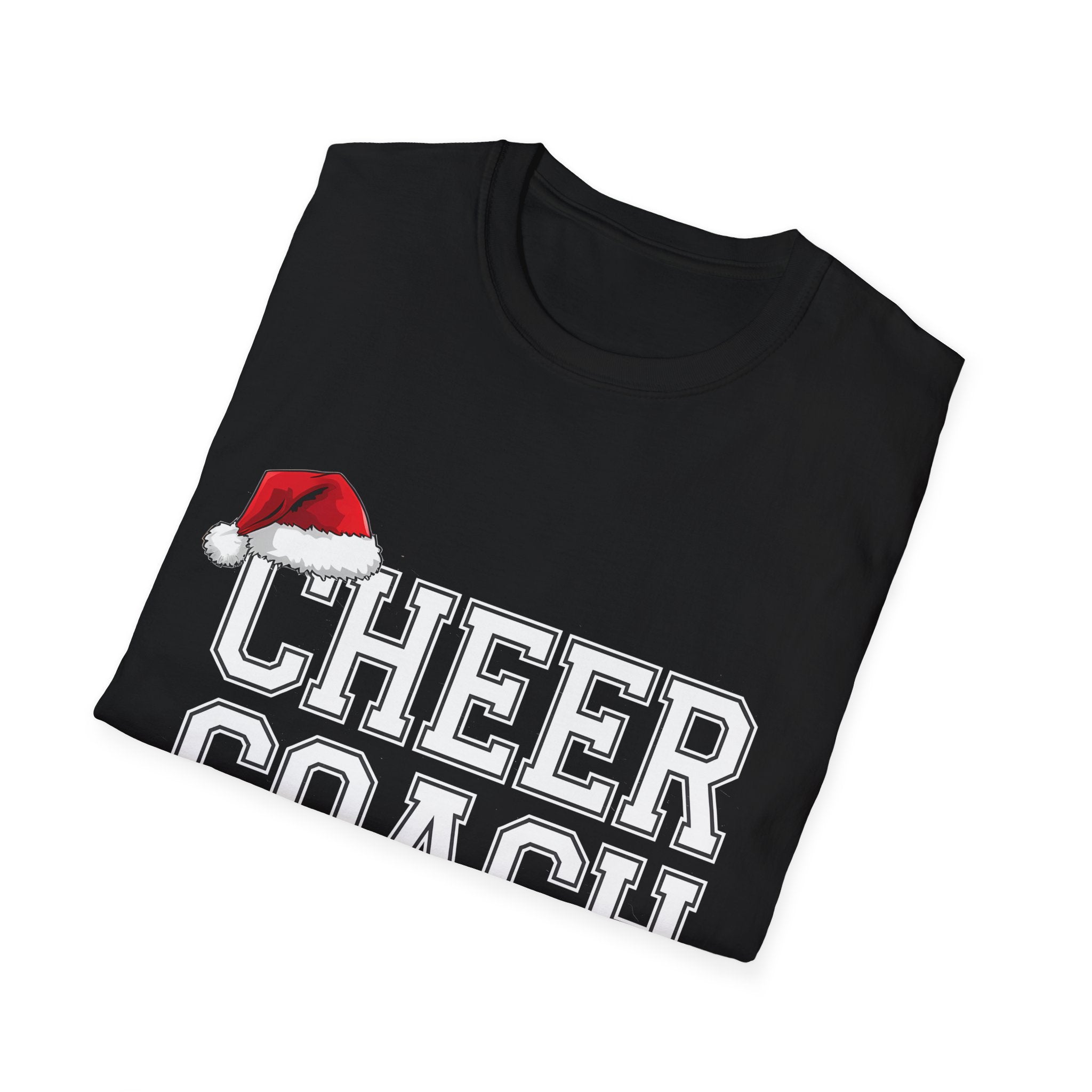Cheer Coach Ugly Xmas Ugly Christmas Shirt | Cheerleading Coach Gift | Unisex Cheer Coach Present T Shirt