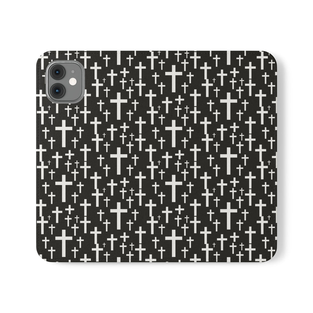 Faith Religion Jesus Cross Phone Case | Faith Religion Wallet Phone Case Gifts | IPhone & Samsung Galaxy Jesus Cross  Flip Cases