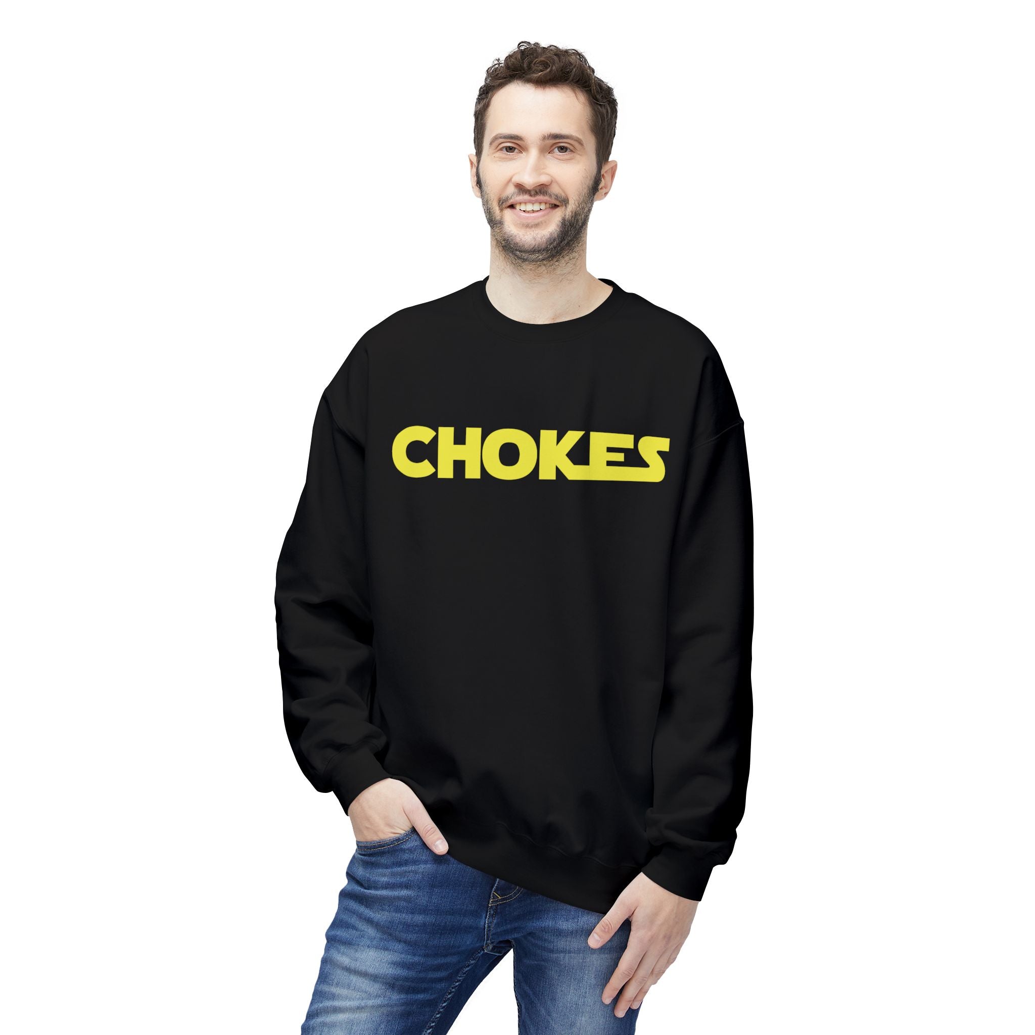 Brazilian Jiu Jitsu Chokes BJJ Unisex Midweight Softstyle Fleece Crewneck Sweatshirt Main image