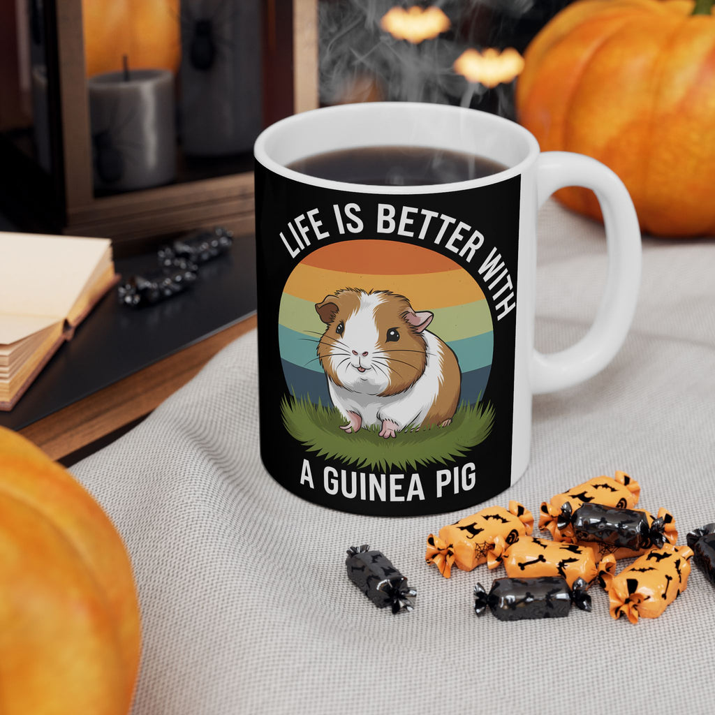 Guinea Pig Mug - Life Is Better With A Cute Guinea Pig Mug