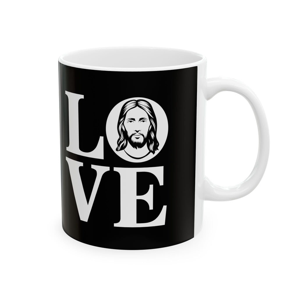 Faith Love Jesus Ceramic Mug | Faith In Jesus Gifts (11oz)