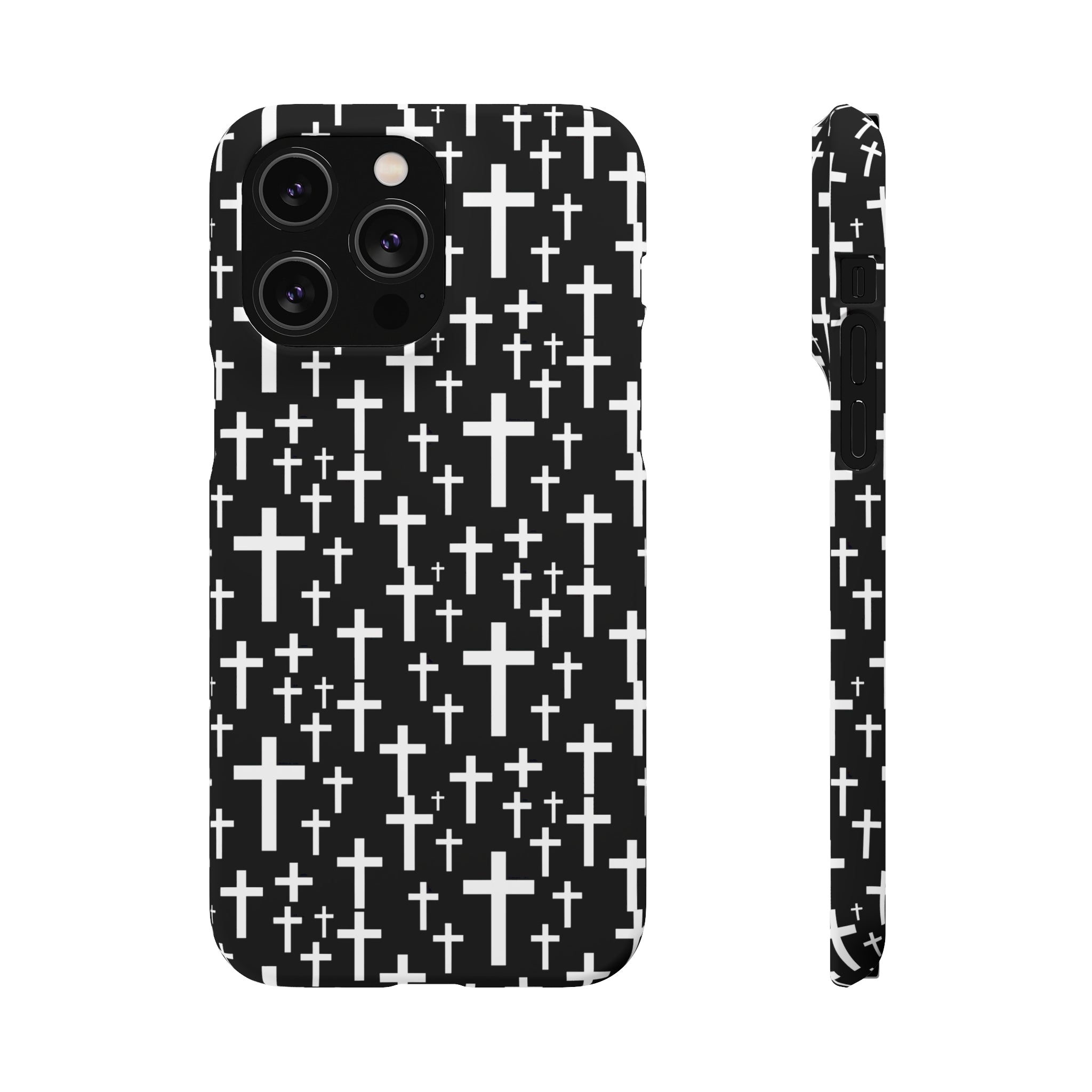 Faith In Jesus iPhone Christian Religion Phone Case | Faith Cross Phone Case | Christian Cross iPhone & Samsung Galaxy Snap Cases