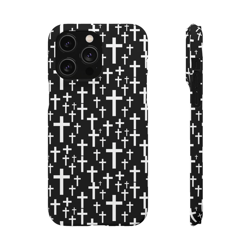 Faith In Jesus iPhone Christian Religion Phone Case | Faith Cross Phone Case | Christian Cross iPhone & Samsung Galaxy Snap Cases