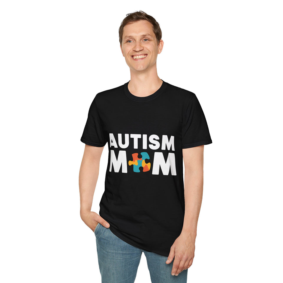 Autism Mom Shirt | Autism Awareness Gifts | Autism Merchandise | Sweet Autism Mother Presents Unisex T-Shirt