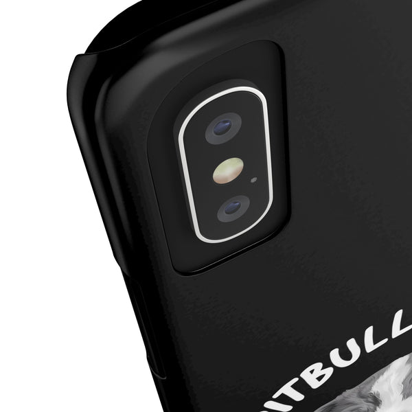 Premium Pitbull Mama iPhone Case | Pitbull Gifts Slim Phone Cases
