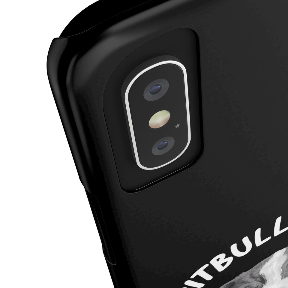 Premium Pitbull Mama iPhone Case | Pitbull Gifts Slim Phone Cases