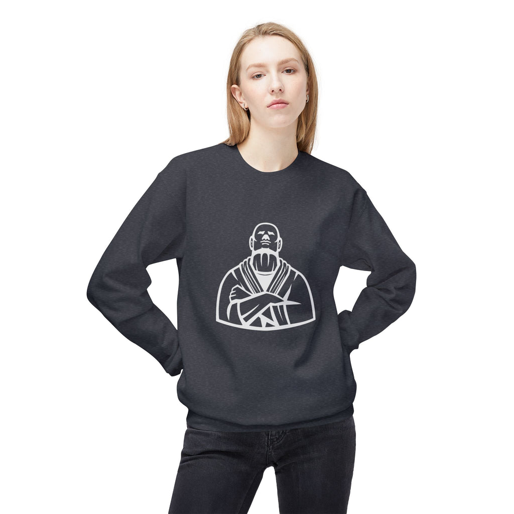 Brazilian Jiu Jitsu Master BJJ Unisex Midweight Softstyle Fleece Crewneck Sweatshirt