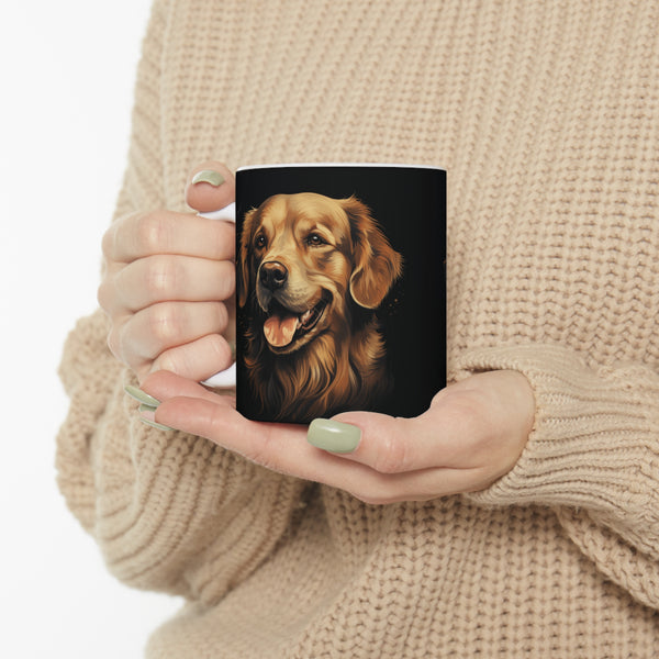 golden retriever gift, golden retriever mug, golden retriever coffee mug, golden retriever gifts for her, gifts for golden retriever lovers, golden retriever presents, golden retriever merchandise