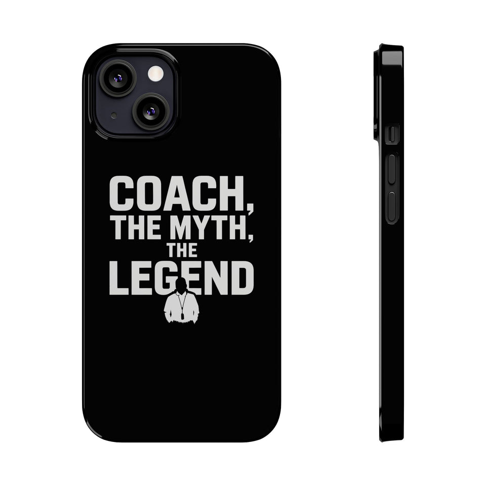 Premium Coach The Myth The Legend iPhone Case | Coach Gifts Slim Phone Cases