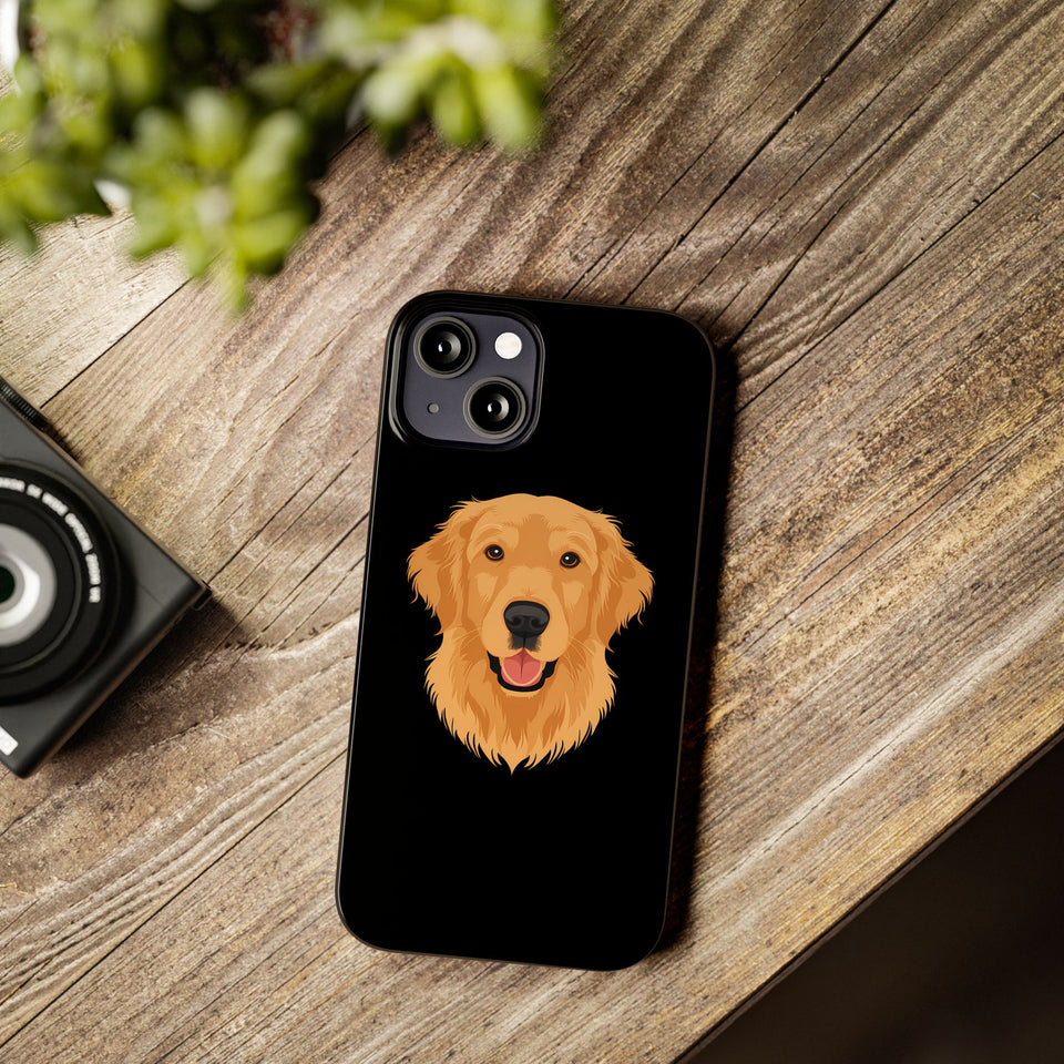 Premium Golden Retriever iPhone Case | Golden Retriever Gifts Slim Phone Cases