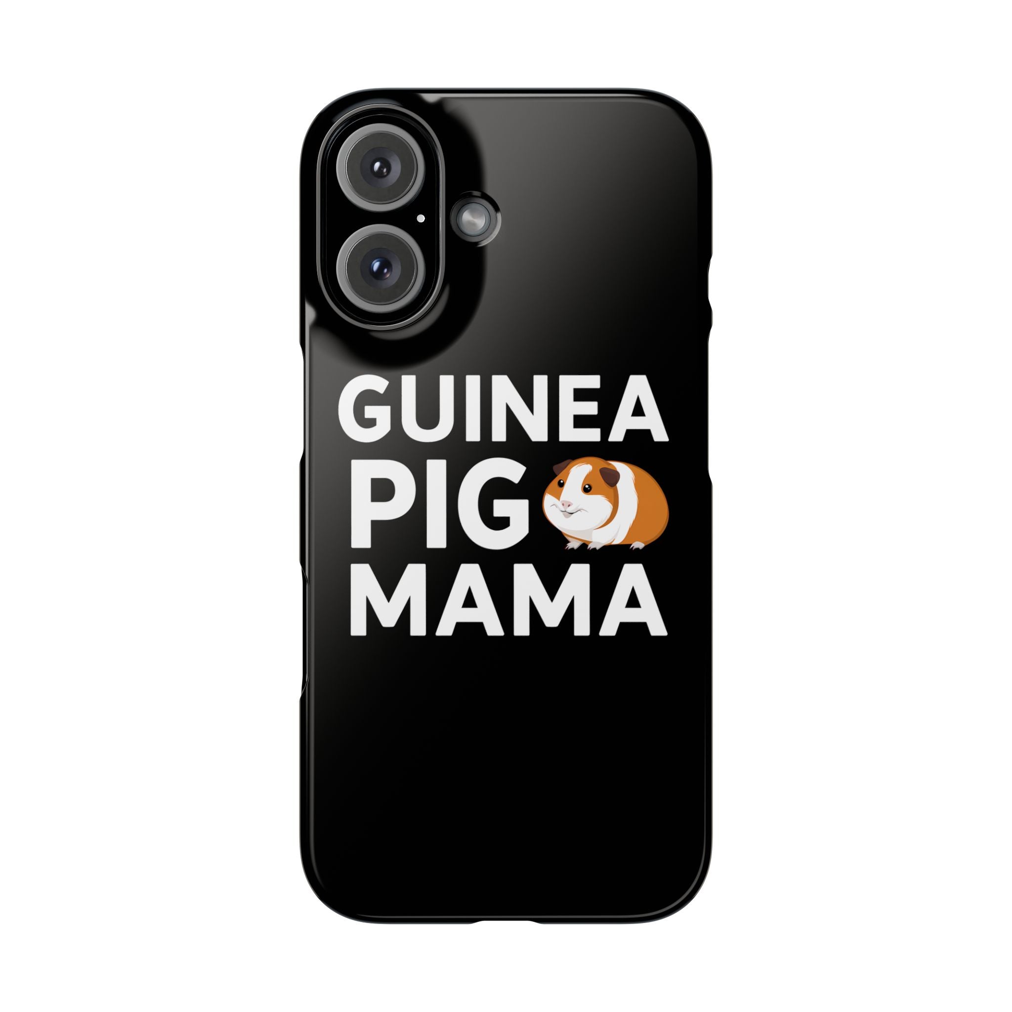 Premium Guinea Pig Mama iPhone Case | Cute Guinea Pig Slim Phone Cases Main image