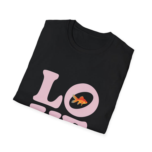 Sweet Love Goldfish Shirt | Goldfish Gifts | Goldfish Merchandise Unisex T-Shirt