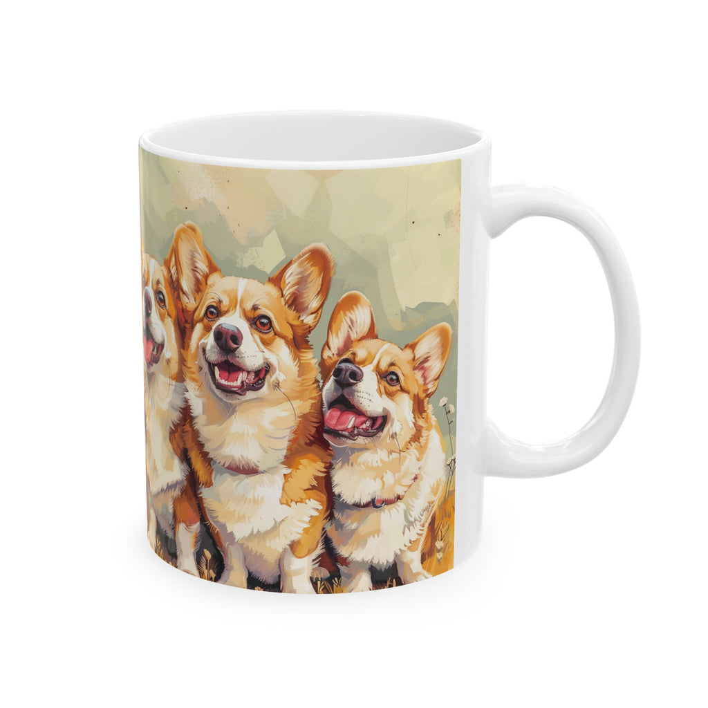 Corgi Mug Group 2 | Corgi Gift | Corgi Coffee Mug | Corgi Presents Mug 11oz