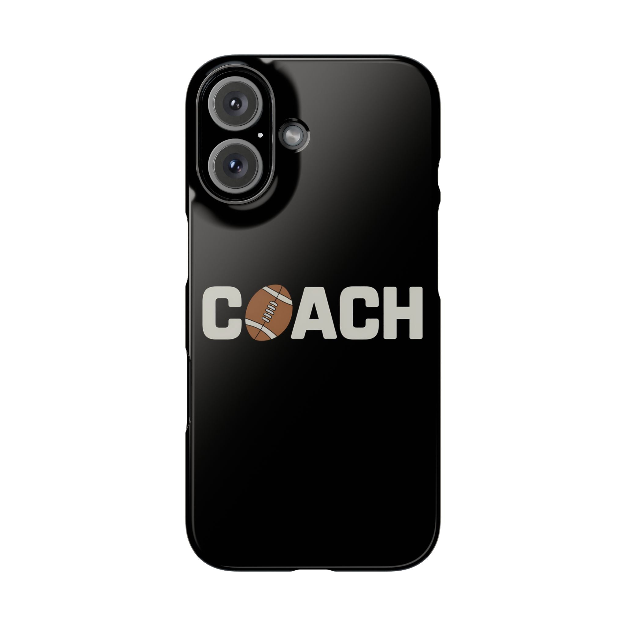 Premium Football Coach iPhone Case | Football Coach Gifts Slim Phone Cases Main image