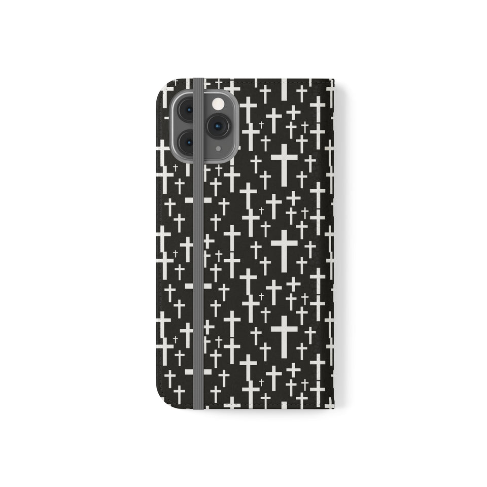 Faith Religion Jesus Cross Phone Case | Faith Religion Wallet Phone Case Gifts | IPhone & Samsung Galaxy Jesus Cross  Flip Cases
