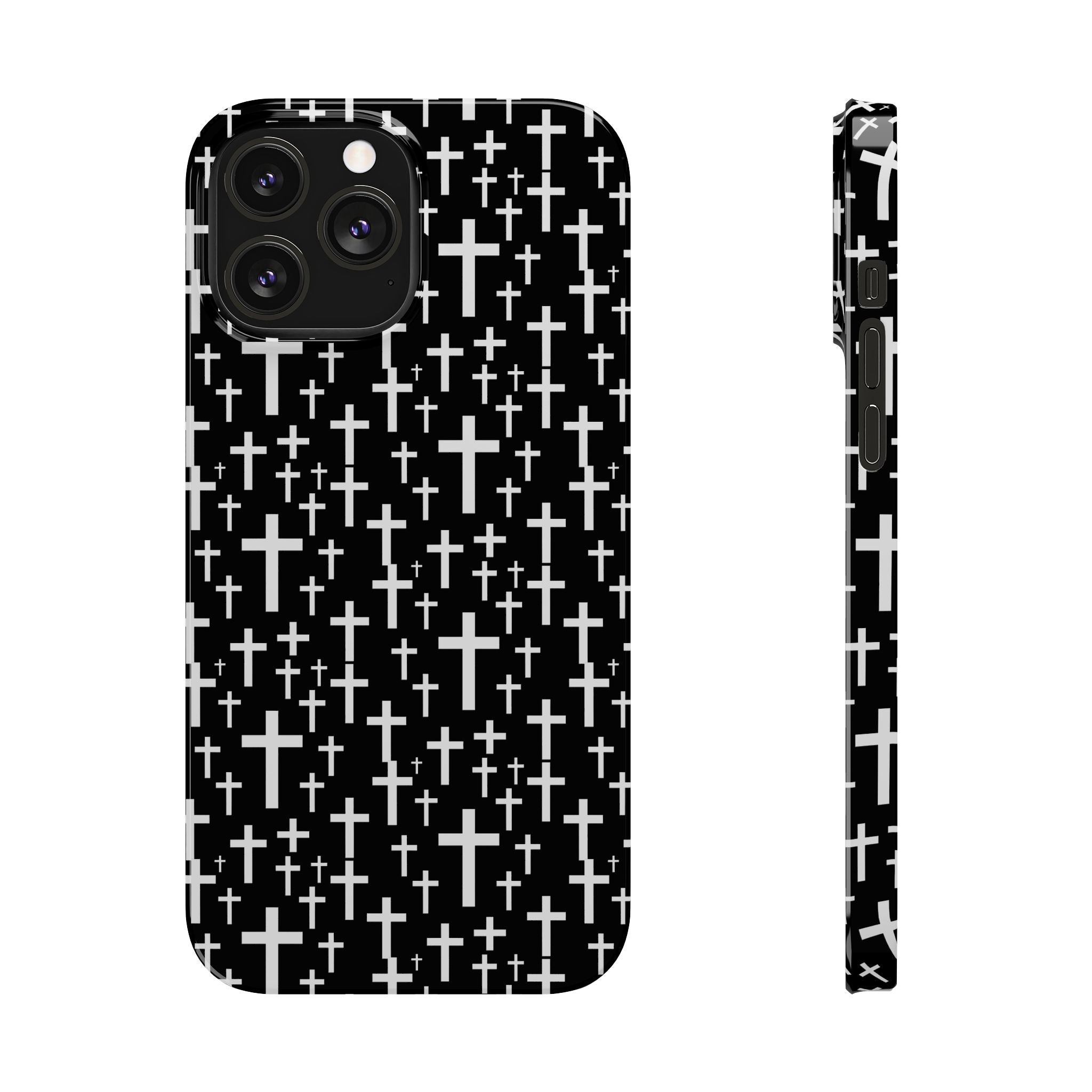 Premium Faith Crosses Jesus iPhone Case | Christianity Faith Jesus Gifts Slim Phone Cases