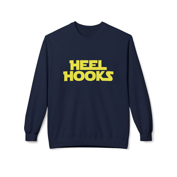 Brazilian Jiu Jitsu Heel Hooks BJJ Unisex Midweight Softstyle Fleece Crewneck Sweatshirt