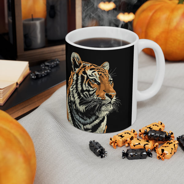 Tiger Mug | Tiger Coffee Mug | Cute Tiger Gift | Tiger Presents | Tiger Mug 1 11oz