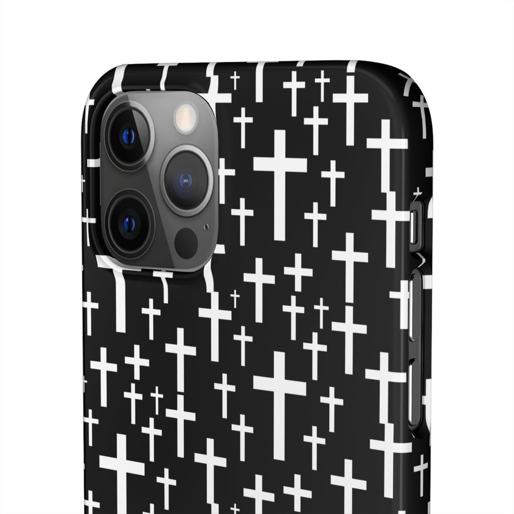 Faith In Jesus iPhone Christian Religion Phone Case | Faith Cross Phone Case | Christian Cross iPhone & Samsung Galaxy Snap Cases