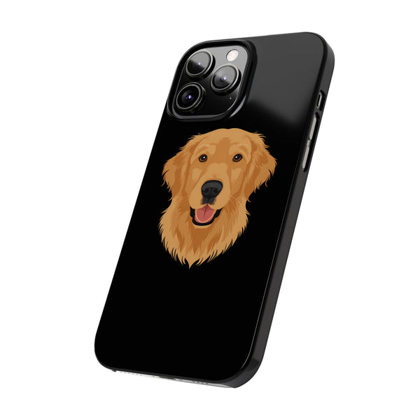 Premium Golden Retriever iPhone Case | Golden Retriever Gifts Slim Phone Cases
